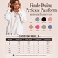 Damen Oversize-Pullover mit Rundhalsausschnitt im Used-Look