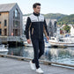 👥 Über 80.000 Käufer haben bereits zugeschlagen! Herren-Stehkragenjacke im Color-Block-Design