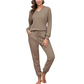 📢📢50%Rabatt!!!🎉✨Langarm-Oberteil und Jogger-Loungewear-Set für Damen