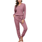 📢📢50%Rabatt!!!🎉✨Langarm-Oberteil und Jogger-Loungewear-Set für Damen
