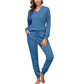 📢📢50%Rabatt!!!🎉✨Langarm-Oberteil und Jogger-Loungewear-Set für Damen
