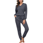 📢📢50%Rabatt!!!🎉✨Langarm-Oberteil und Jogger-Loungewear-Set für Damen