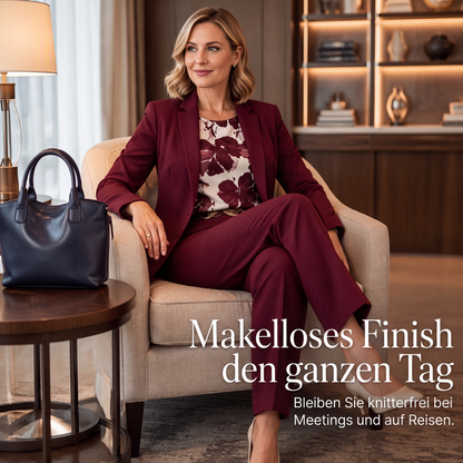 💎👔 Neuheiten – Dreiteiliger Anzug mit Blumenfutter – elegant und professionell