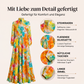 📈 Verkaufshit Nr. 1 – direkt 50%! Damen Maxikleid mit künstlerischem Graffiti-Print