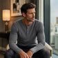 💎🔥 Jetzt im Trend – Ripp-Henley – bequem und stylisch