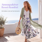 📢📢50%Rabatt!!!🎉✨Damen Boho-Blumenmaxikleid & Strandüberwurf-Set