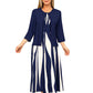 📢📢50%Rabatt!!!🎉✨Schmeichelndes geometrisches Kleid-Set