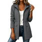 Wasserdichte Damen-Regenjacke mit Kapuze