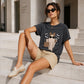 T-Shirt mit Geisterdruck für Damen