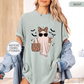 T-Shirt mit Geisterdruck für Damen