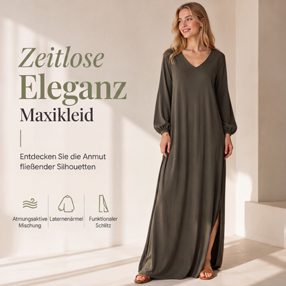 Elegantes Maxikleid mit Schlitz