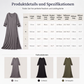 Elegantes Maxikleid mit Schlitz