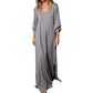 Elegantes Maxikleid mit Schlitz