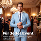 Herren Business-Anzug-Set, 2-teilig, Modern Fit