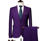 Herren Business-Anzug-Set, 2-teilig, Modern Fit