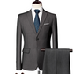Herren Business-Anzug-Set, 2-teilig, Modern Fit