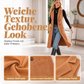 🧥🍁Neue Kollektion – 50 % Rabatt！🤎Schicke, ärmellose Longjacke für Damen mit offenem Vorderteil