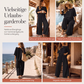 👚👖50 % Rabatt！🍂✨Damen-Off-Shoulder-Oberteil & Weite-Hosen-Set