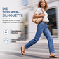 📢📢50%Rabatt!!!🎉✨Legere, elastische Jeans mit geradem Bein für Damen