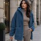 📢📢50%Rabatt!!!🎉✨Weites Sherpa-Hoodie-Sweatshirt für Damen