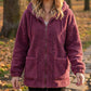 📢📢50%Rabatt!!!🎉✨Weites Sherpa-Hoodie-Sweatshirt für Damen
