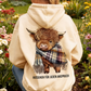 🐮 50% RABATT!!🎁Niedliches Kapuzensweatshirt mit kuscheligem Fleecefutter, Highland-Kuh-Motiv