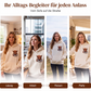 🐮 50% RABATT!!🎁Niedliches Kapuzensweatshirt mit kuscheligem Fleecefutter, Highland-Kuh-Motiv