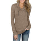 Damen-Sweatshirt mit Kragen und Reißverschluss