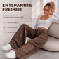 Lässige Weithosen mit entspannter Passform für Damen