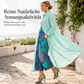 Elegante lange Damen-Strickjacke mit Knopfleiste