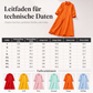 Elegante lange Damen-Strickjacke mit Knopfleiste