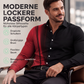 Herren Kontrastdruck Langarm Slim Fit Kragenhemd