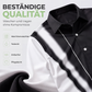 Herren Kontrastdruck Langarm Slim Fit Kragenhemd