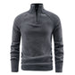 Bestseller🔥 🧥 Isolierende Fleece-Jacke mit halblangem Reißverschluss – perfekt zum Wandern und für den Alltag
