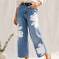 Weite bedruckte Damenhose
