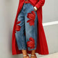 Weite bedruckte Damenhose