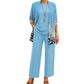 Elegantes 3-teiliges Damen-Set mit Druck