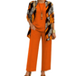 Elegantes 3-teiliges Damen-Set mit Druck