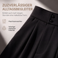 Damen-Hosenanzughose mit hoher Taille und elastischem Rückenteil