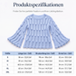 Locker sitzender Damen-Strickpullover mit Lochmuster