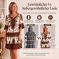 📢📢50%Rabatt!!!🎉✨Elegantes Samt-Maxikleid für Damen mit Rüschenärmeln