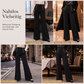 Hochtaillierte Doppelreiher-Hose für Damen