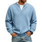 🔥Must-Have🔥👕 Strukturierter Waffel-Pullover für Herren