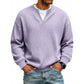 🔥Must-Have🔥👕 Strukturierter Waffel-Pullover für Herren