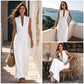 Bestseller🏆👗 Ärmelloses Maxikleid mit tiefem V-Ausschnitt – zeitlose Silhouette und mühelose Eleganz für jeden Anlass