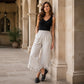 💎☀️ Jetzt im Trend – Baumwoll-Leinen-Hose mit hohem Bund – lässig