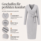 💎✨ Jetzt im Trend – Rippstrick-Wickelkleid – elegant und stylisch