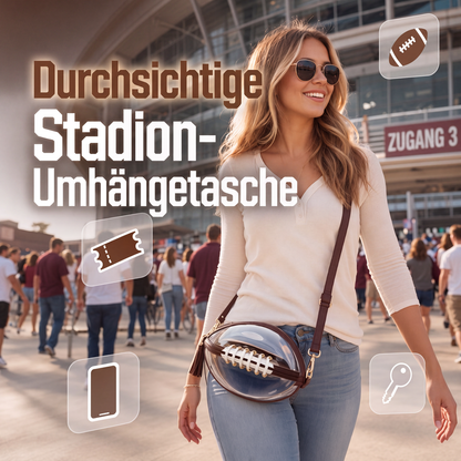 💎🏈 Neuheiten – Transparente Rugby-Umhängetasche – praktisch und stylisch