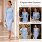 💎✨ Jetzt im Trend – Rosendetail-Midikleid – vielseitig und stilvoll