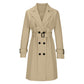 📢📢50%Rabatt!!!🎉✨Damen-Casual-Trenchcoat mit Zweireiher